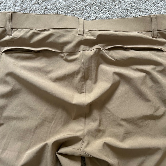 Men’s Fabletics The Don Trouser Slim Fit Khaki Sz 32 - Picture 6 of 6
